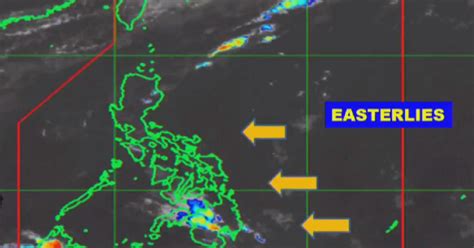 easterlies in tagalog|Translate 'Easterly' into Tagalog .